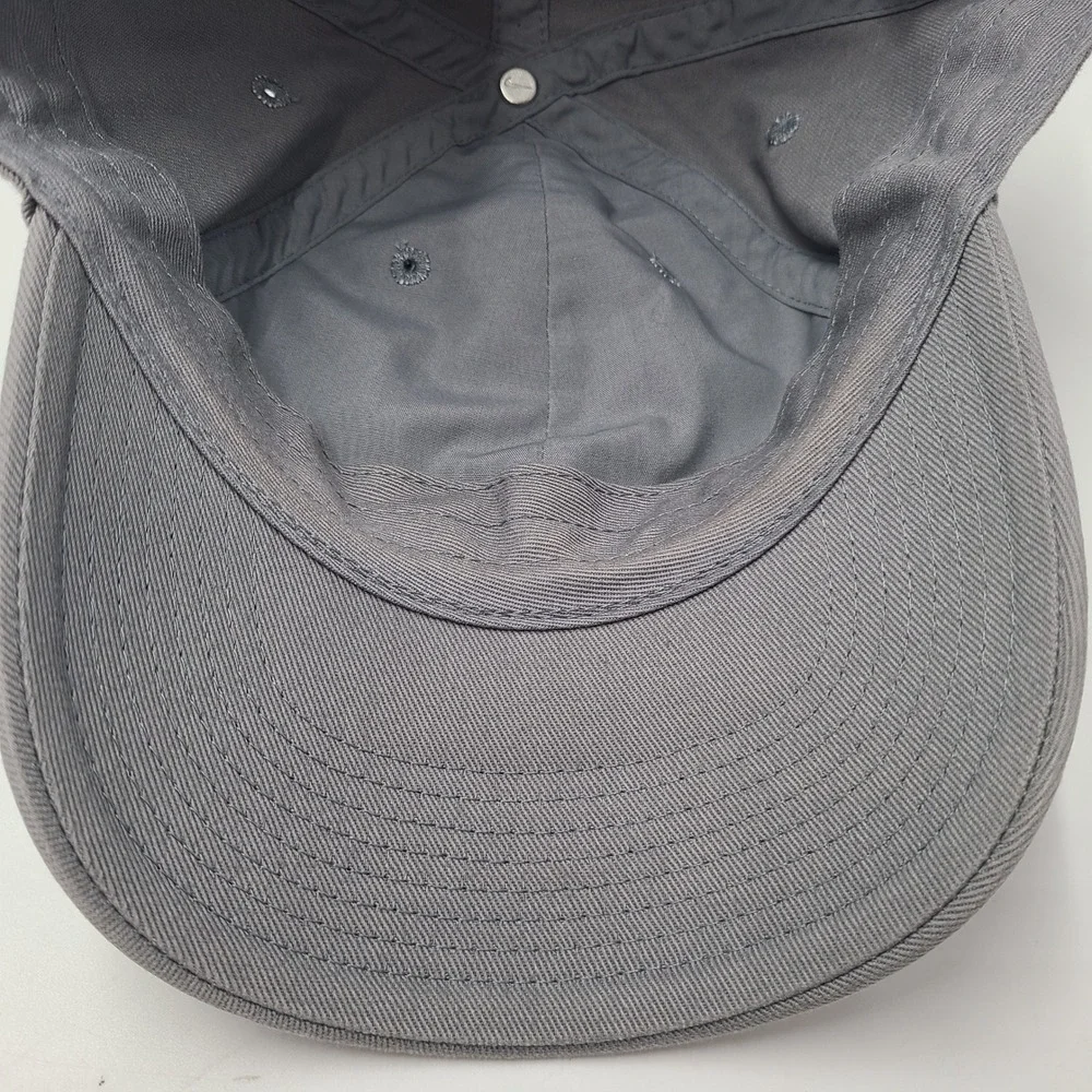 Youth Nike Hat Strapback Gray White Logo S1ZE Heritage86 Swoosh Casual Sports‎